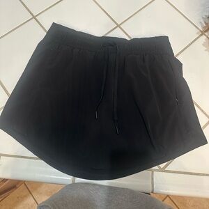 Women's Black Shorts/skirt